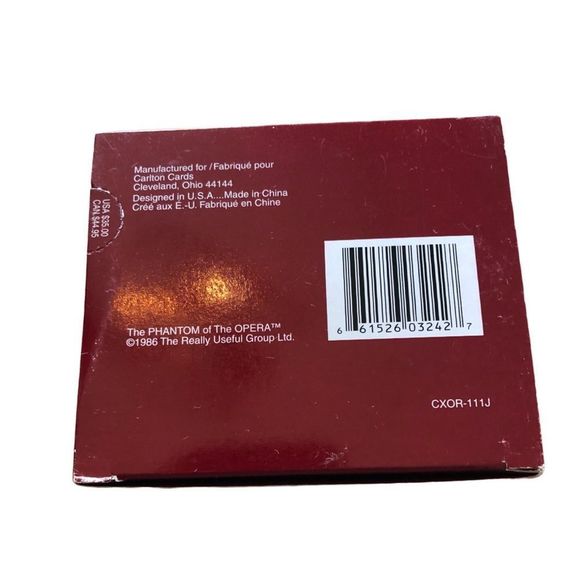 Carlton Cards Heirloom Collection The Phantom of the Opera 2003, RARE,‎ N… - Picture 7 of 8